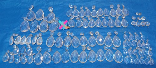 Lot teardrop chandelier - /,