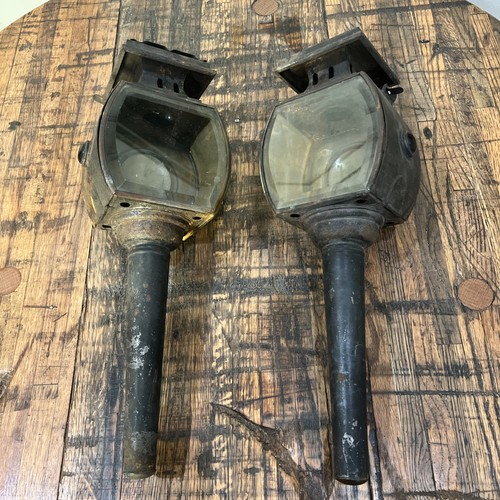 Early pair vintage carriage - early,