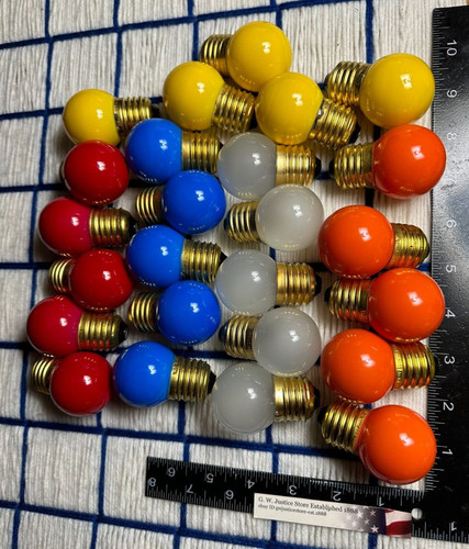 New e27 assorted mixed - 25,